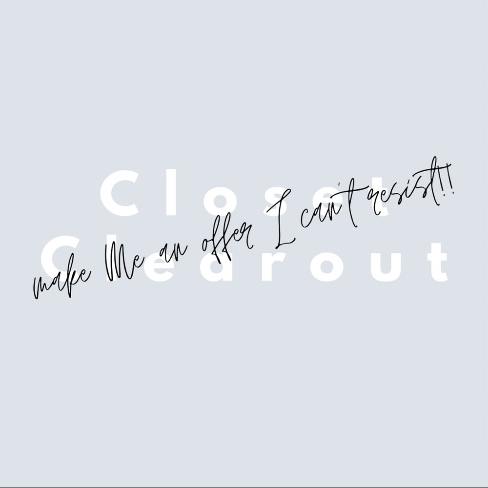Closet Clearout